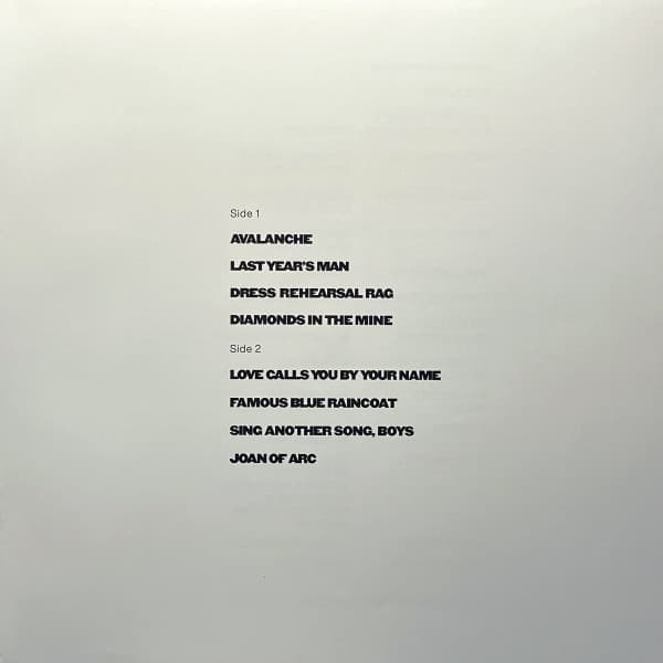 вінілова платівка lp leonard cohen: songs of love and hate - white opaque vinyl_04d19eb2-d860-4efb-be9d-b55e4df498c2_image-1757188152466