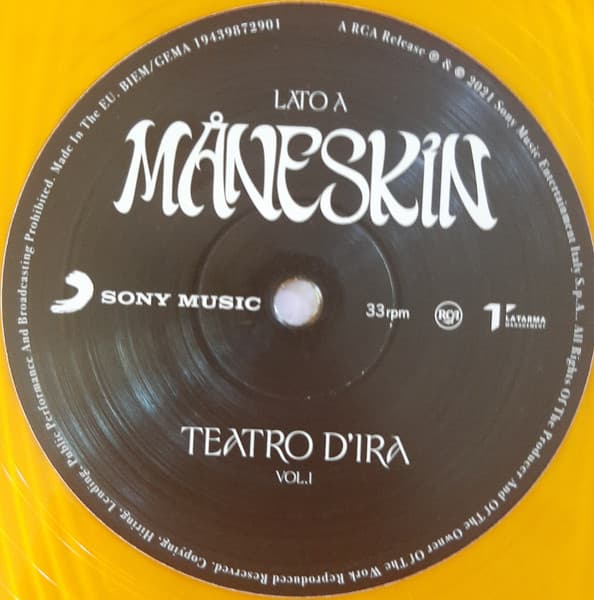 вінілова платівка lp maneskin: teatro d'ira vol. i (orange vinyl)_dacb7c9b-7446-4835-8fe8-fdccbe2b8f8c_image-1757188150765