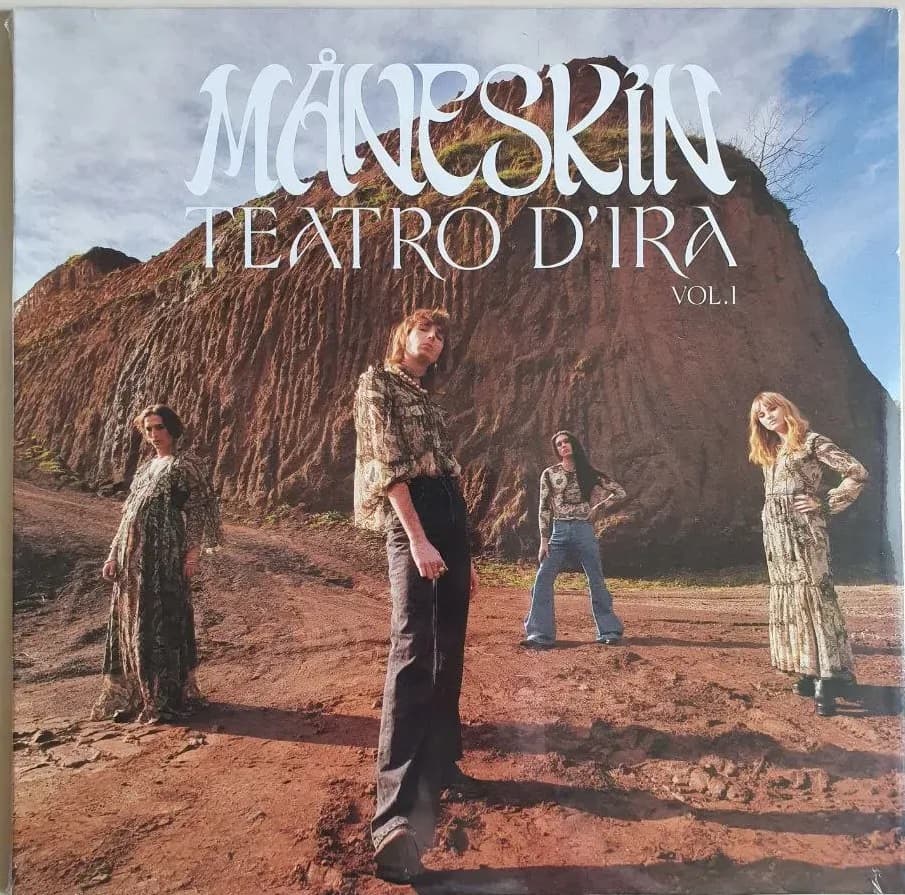вінілова платівка lp maneskin: teatro d'ira vol. i (orange vinyl)