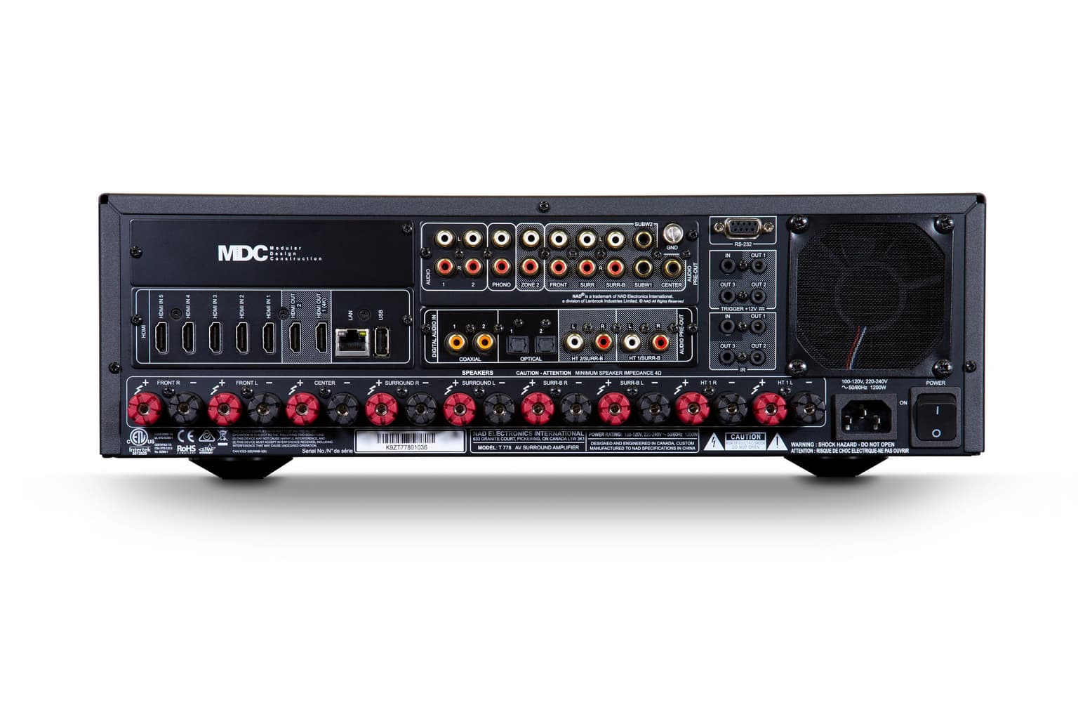 av-ресивер nad t778 a/v surround sound receiver with airplay_36042310-7eb7-442f-a8c2-d5c8ccf428cd_image-1757188179125