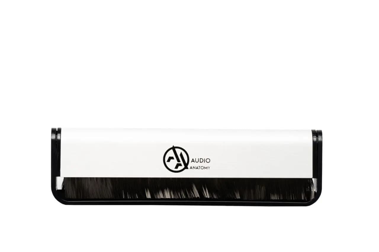 carbon fiber brush audio anatomy - silver alu classic edition антистатична щіточка для чищення вінілу