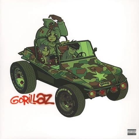 вінілова платівка lp2 gorillaz: gorillaz