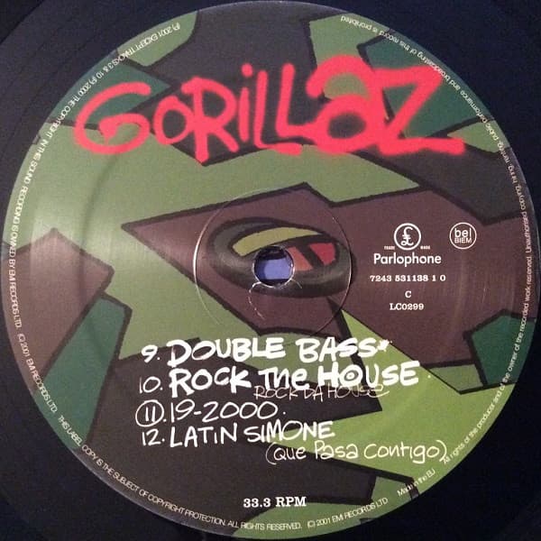 вінілова платівка lp2 gorillaz: gorillaz_632a1b43-014a-4df5-8b86-f8fab8a55e9b_image-1757188157825