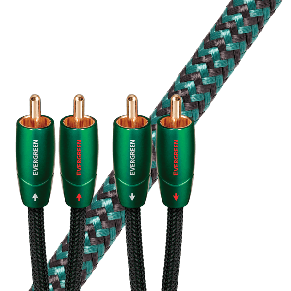 кабель міжблочний evergreen rca > rca 1,0m