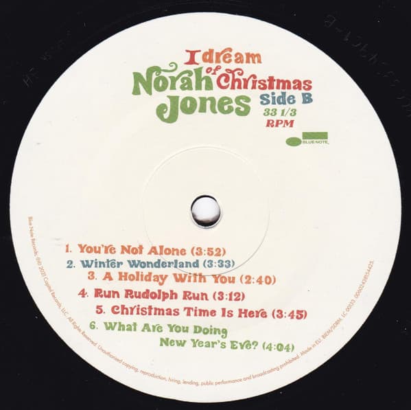 вінілова платівка lp norah jones: i dream of christmas_1708d054-406d-4e9e-80f0-20dcbbaf4083_image-1757188153249