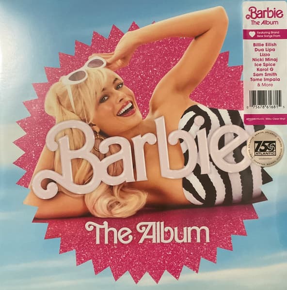 грамплатівка ost: barbie - the album - milky clear vinyl_415ce4a9-527d-44ed-a92e-e90ec5845164_thumbnail-1757188157130