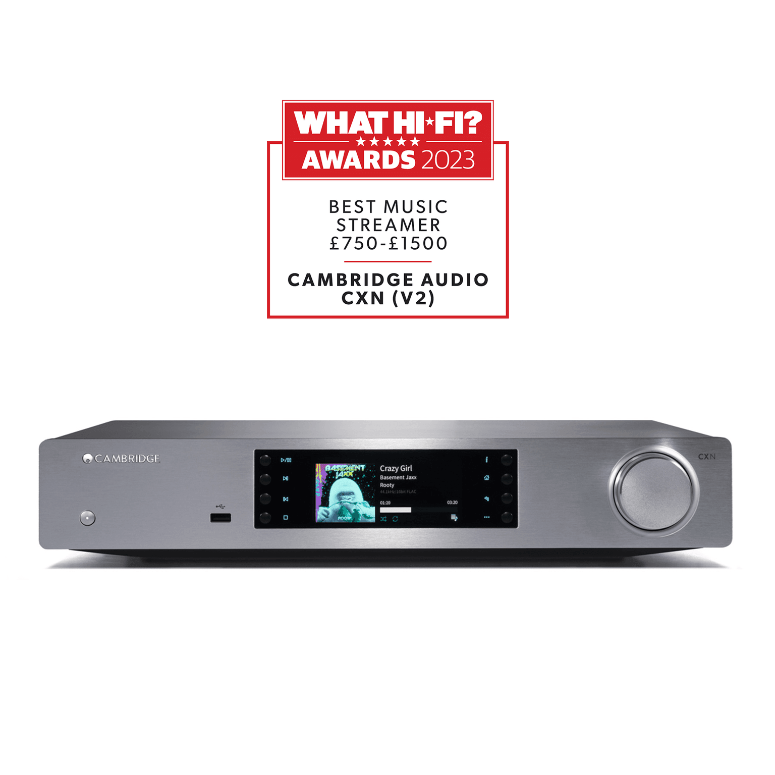 мережевий програвач cxn v2 network player lunar grey