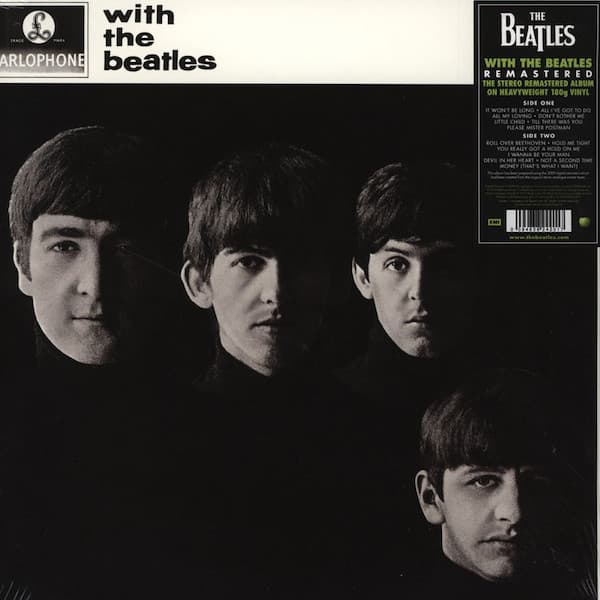 вінілова платівка lp the beatles: with the beatles