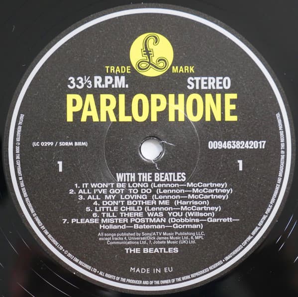 вінілова платівка lp the beatles: with the beatles_0d30f597-50b8-4e6f-b6be-5c2524858649_image-1757188153447