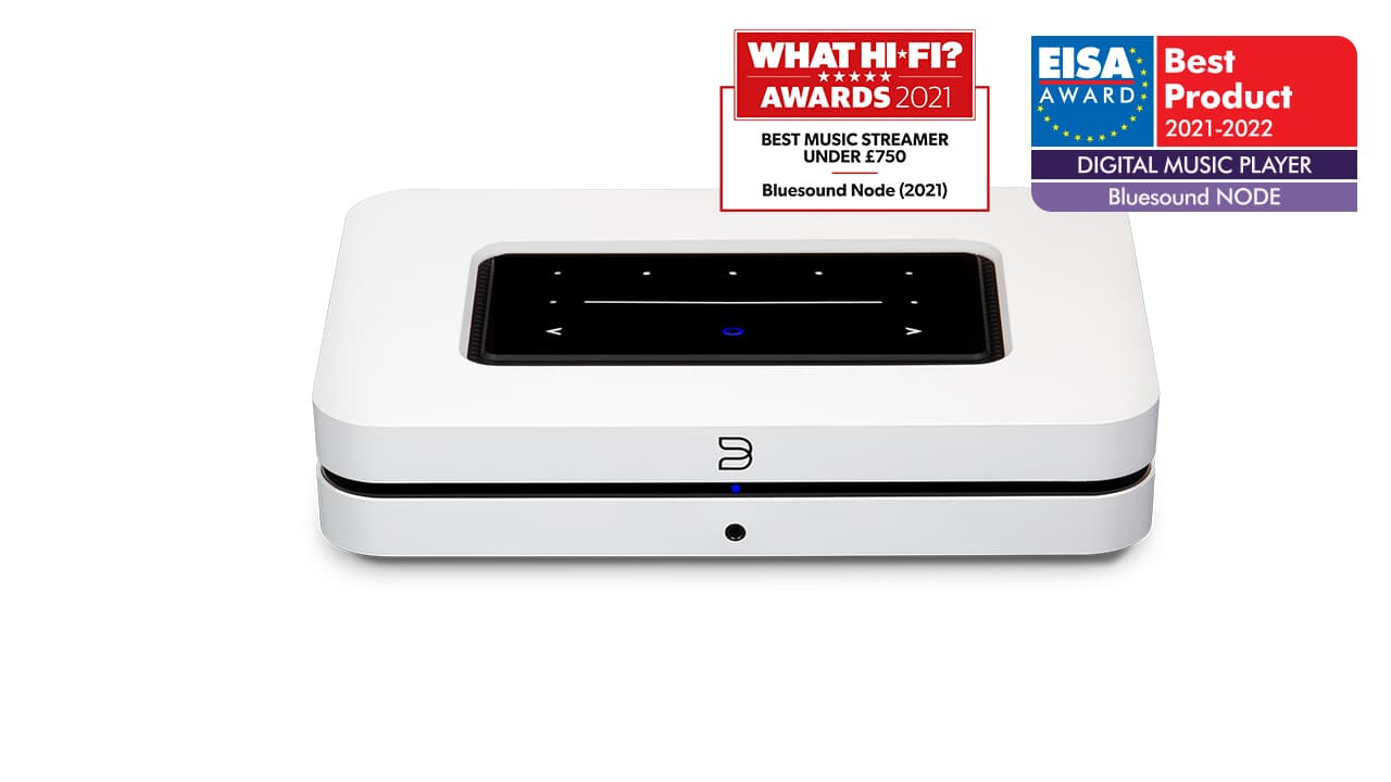 мережевий програвач node wireless music streamer white
