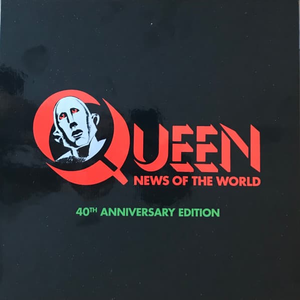 box-set queen: news of the world (lp, 3xcd, dvd)