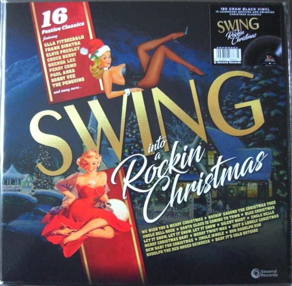 вінілова платівка various artists: swing into a rockin christmas - 16 festive classics